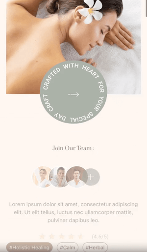 beauty salon website malta