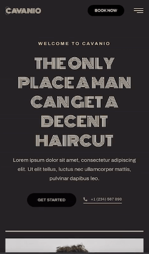 website for hair studio malta