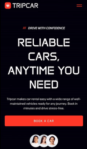website for rent a car malta